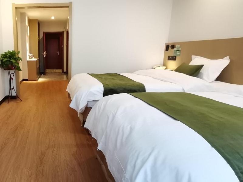 GreenTree Inn Anhui Hefei Mengcheng Road Beierhuan Express Hotel Buitenkant foto