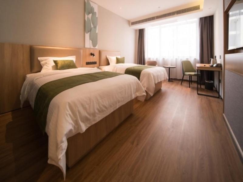 GreenTree Inn Anhui Hefei Mengcheng Road Beierhuan Express Hotel Buitenkant foto