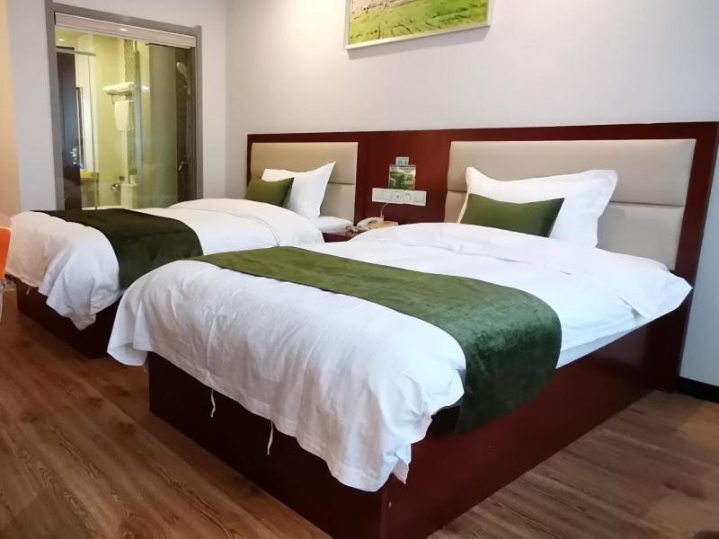 GreenTree Inn Anhui Hefei Mengcheng Road Beierhuan Express Hotel Buitenkant foto