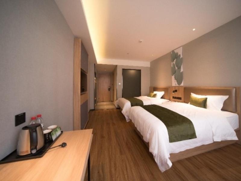 GreenTree Inn Anhui Hefei Mengcheng Road Beierhuan Express Hotel Buitenkant foto