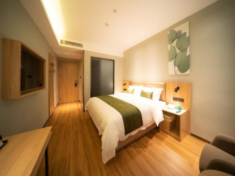GreenTree Inn Anhui Hefei Mengcheng Road Beierhuan Express Hotel Buitenkant foto