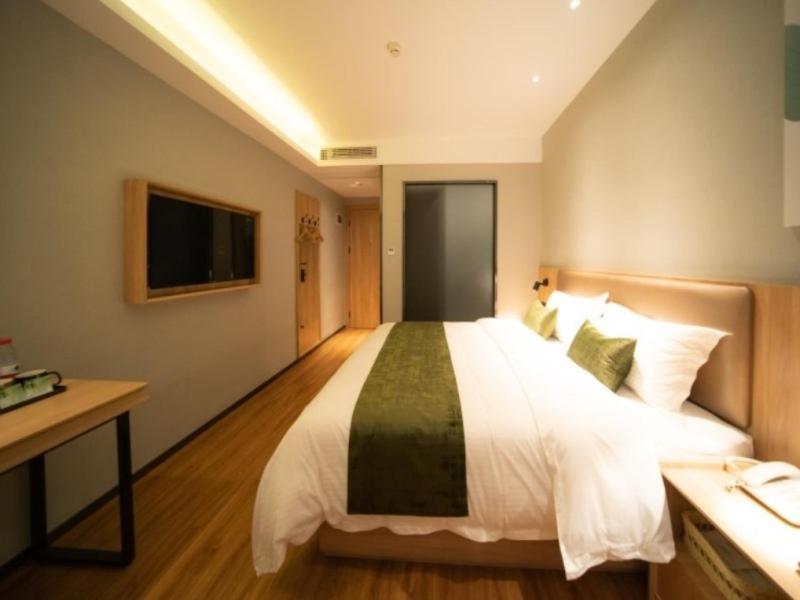 GreenTree Inn Anhui Hefei Mengcheng Road Beierhuan Express Hotel Buitenkant foto