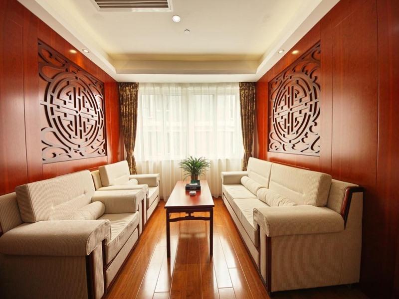 GreenTree Inn Anhui Hefei Mengcheng Road Beierhuan Express Hotel Buitenkant foto