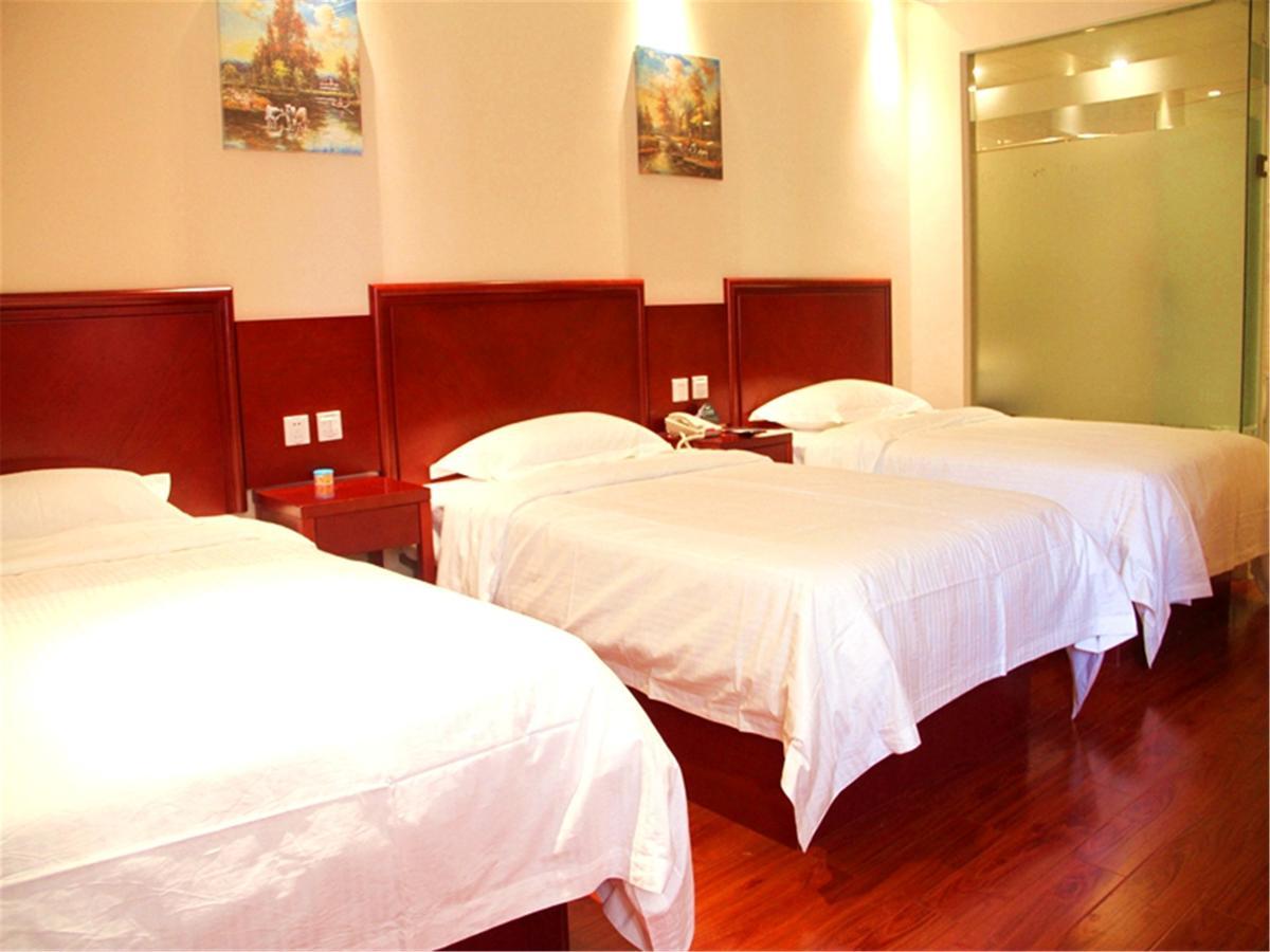 GreenTree Inn Anhui Hefei Mengcheng Road Beierhuan Express Hotel Buitenkant foto