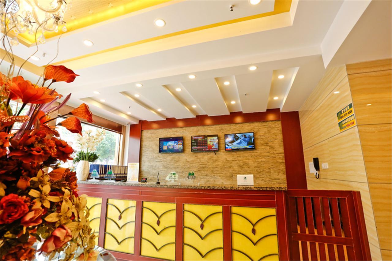 GreenTree Inn Anhui Hefei Mengcheng Road Beierhuan Express Hotel Buitenkant foto