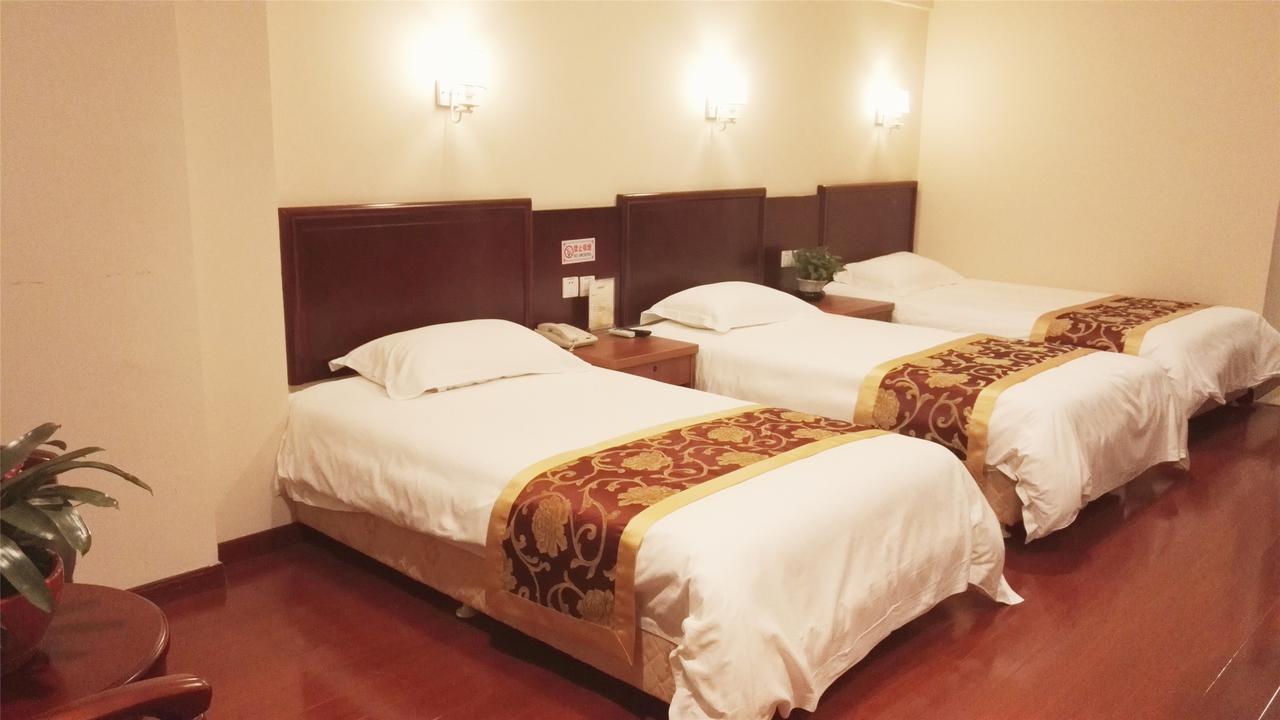 GreenTree Inn Anhui Hefei Mengcheng Road Beierhuan Express Hotel Buitenkant foto