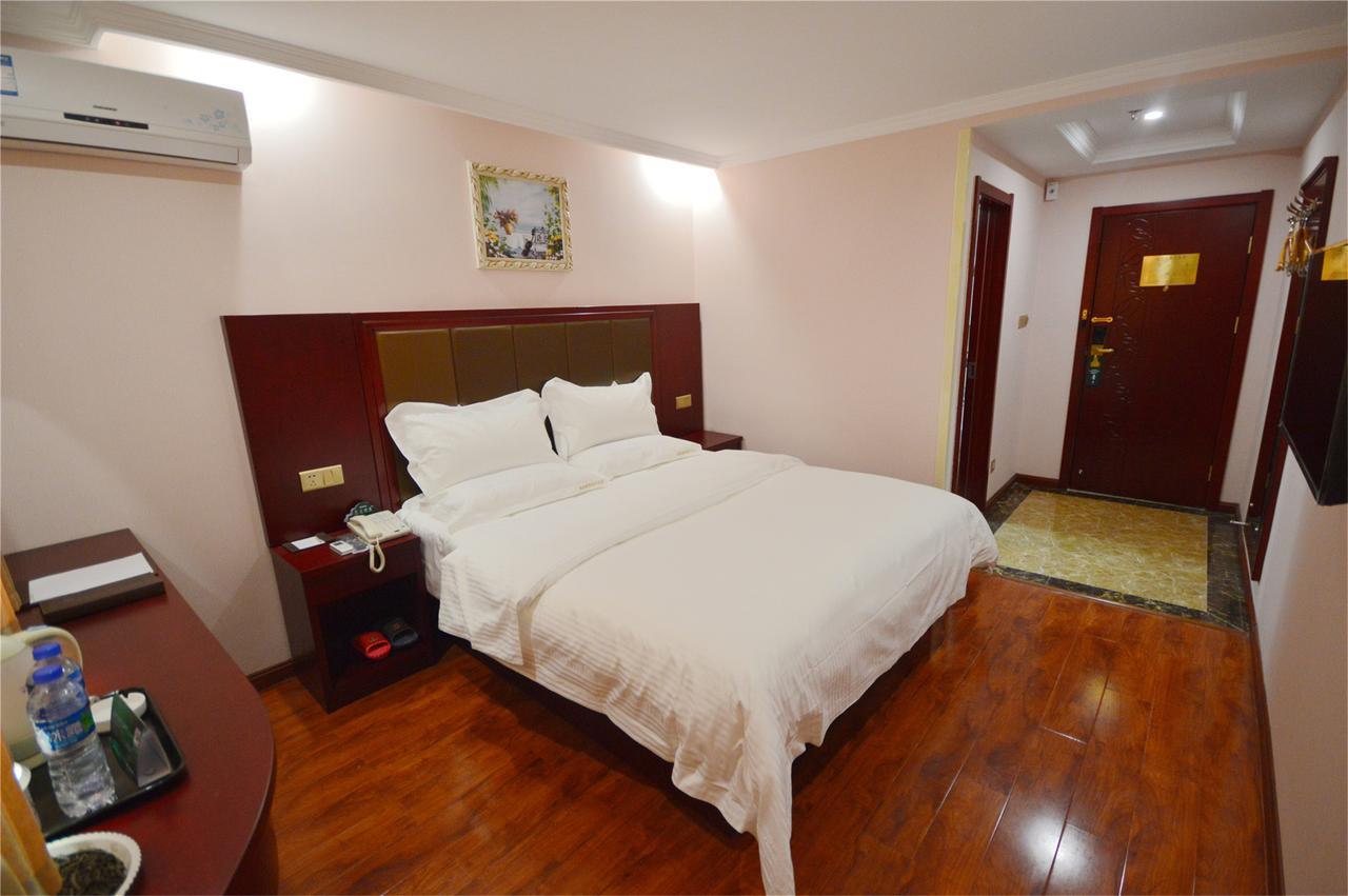 GreenTree Inn Anhui Hefei Mengcheng Road Beierhuan Express Hotel Buitenkant foto