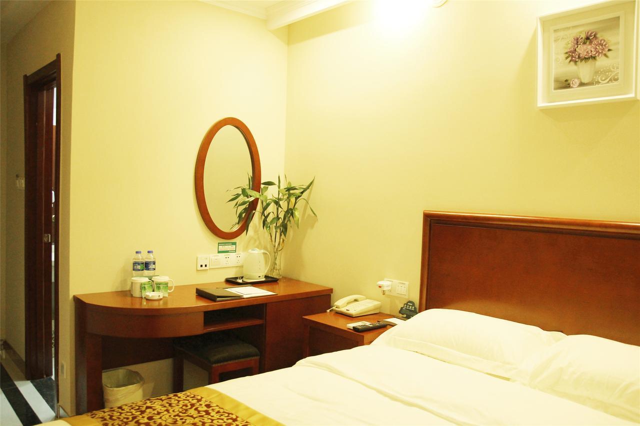 GreenTree Inn Anhui Hefei Mengcheng Road Beierhuan Express Hotel Buitenkant foto