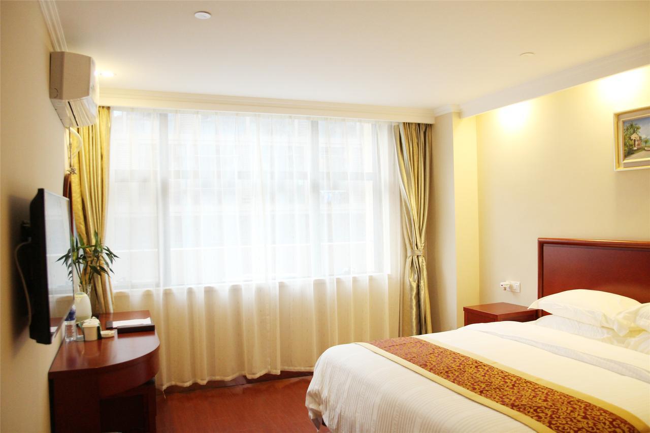 GreenTree Inn Anhui Hefei Mengcheng Road Beierhuan Express Hotel Buitenkant foto