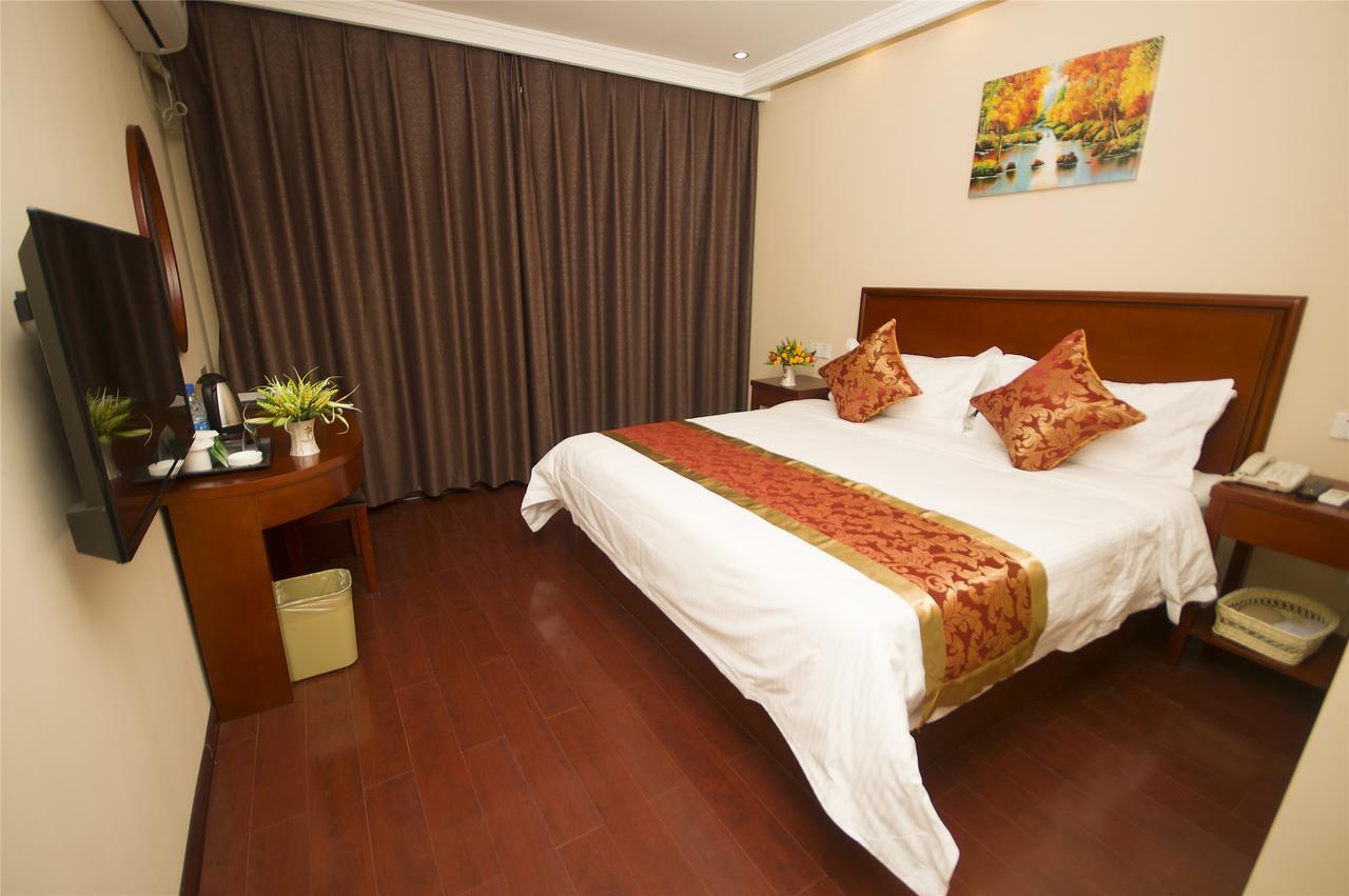 GreenTree Inn Anhui Hefei Mengcheng Road Beierhuan Express Hotel Buitenkant foto