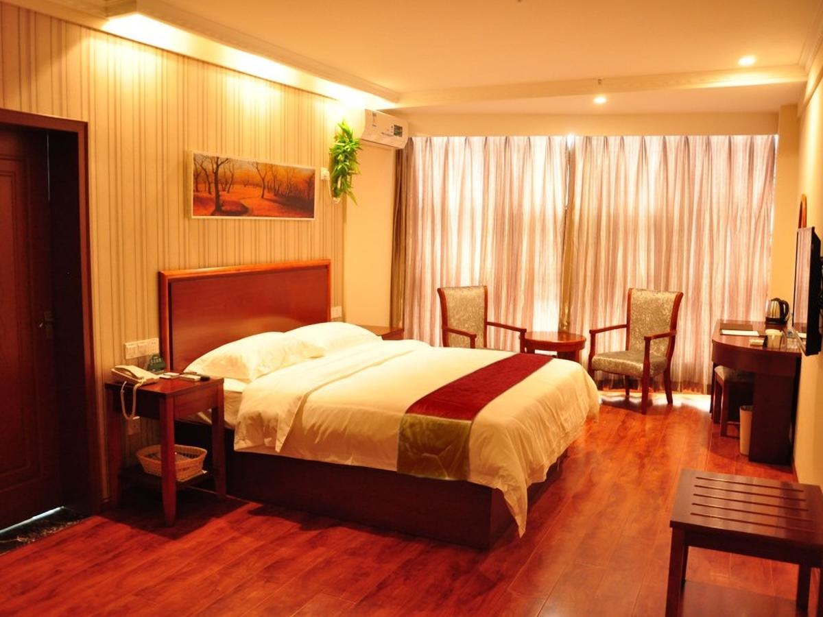 GreenTree Inn Anhui Hefei Mengcheng Road Beierhuan Express Hotel Buitenkant foto