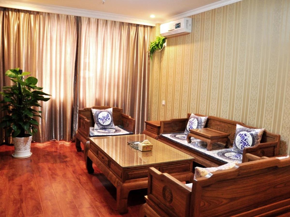 GreenTree Inn Anhui Hefei Mengcheng Road Beierhuan Express Hotel Buitenkant foto