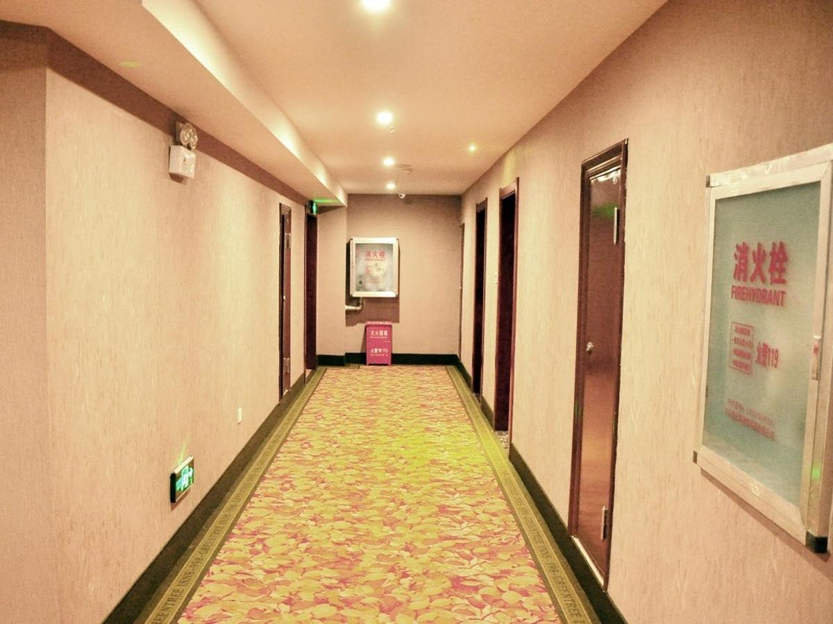 GreenTree Inn Anhui Hefei Mengcheng Road Beierhuan Express Hotel Buitenkant foto