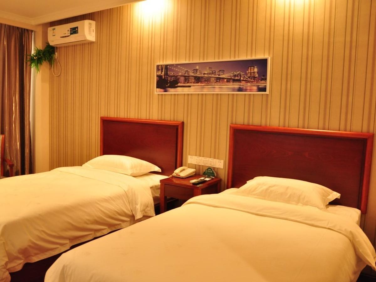 GreenTree Inn Anhui Hefei Mengcheng Road Beierhuan Express Hotel Buitenkant foto