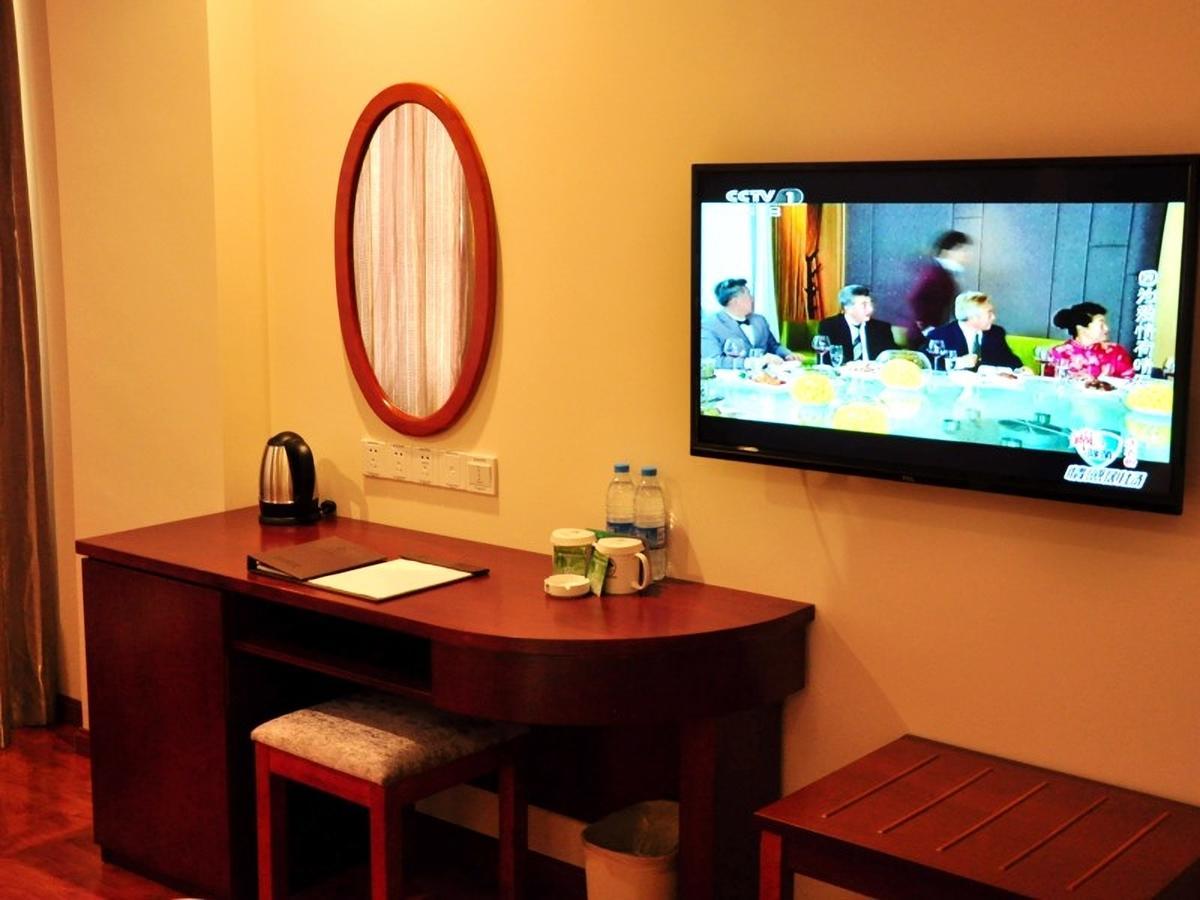 GreenTree Inn Anhui Hefei Mengcheng Road Beierhuan Express Hotel Buitenkant foto